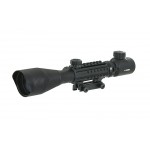 Прицел оптический (реплика) 4-12x50EG Riflescope w/ Integrated Mount - Black [ACM]